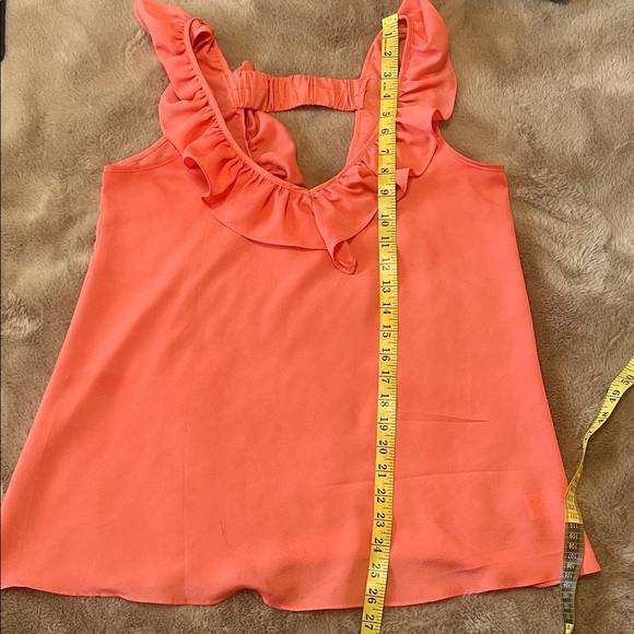 SIS SIS Coral Ruffle Blouse - Size S - Picture 7 of 12